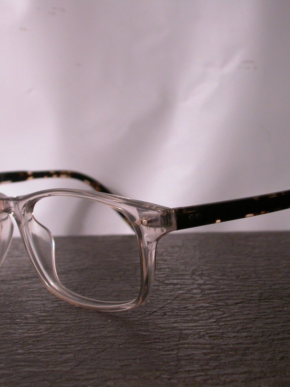 Authentic John Varvatos Luxury Clear Tortoise Eyeglasses Frames